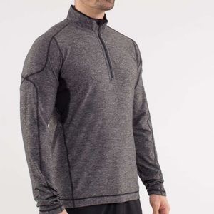 Lululemon men Metal Vent Tech Half-Zip 2.0 Measurements on photos
